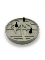 Cement Logo Incense Burner