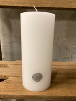 Classic Pillar Candle White (Unscented)