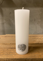 Classic Pillar Candle White (Unscented)